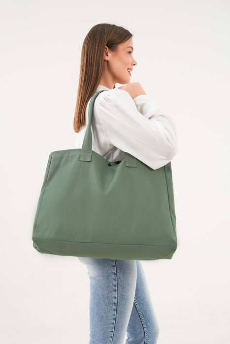 Zoozie Bags Bolsa de Lona Verde Zoozie Bags Bolsa de Lona Verde